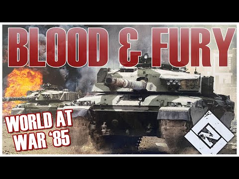 Blood & Fury Wargame First Look | Lock 'n Load Publishing | Board Game | World at War 85 | WW3