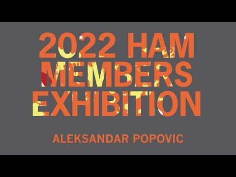 2022 Members Exhibition: Aleksandar Popovic