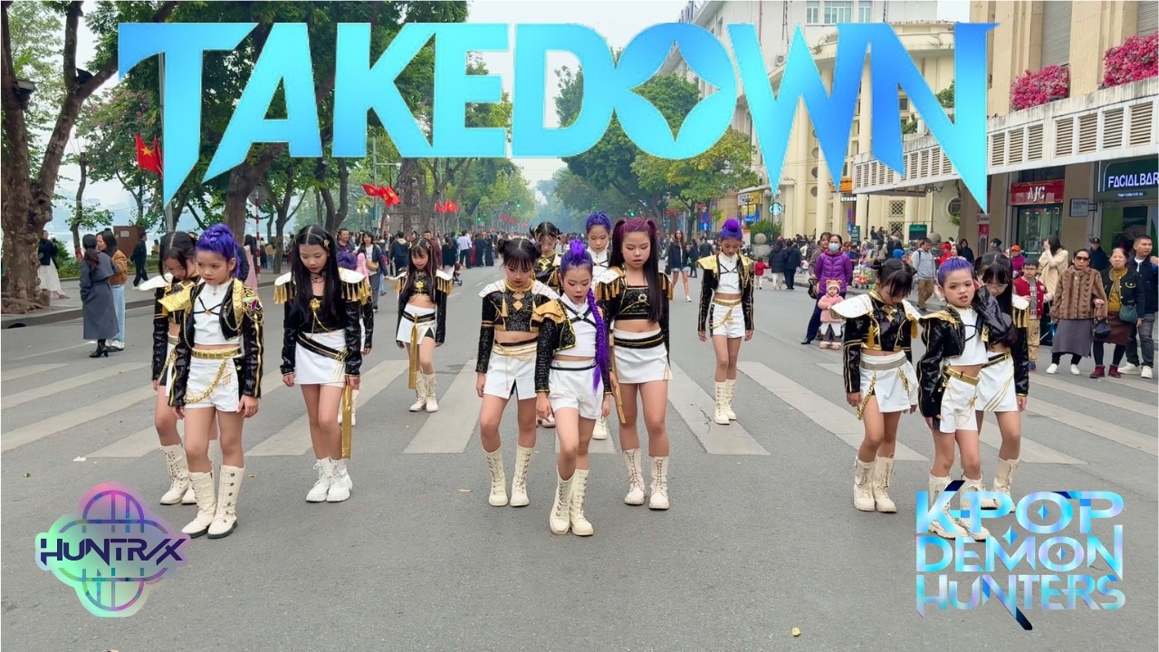 [KPop Demon Hunters In Public] “Takedown” - HUNTR/X Dance Cover By BABY WARRIORS