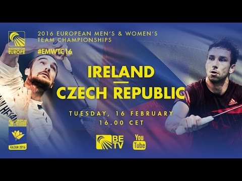 Badminton - Joshua Magee (IRL) vs Petr Koukal (CZE) - Group Stage, EMTC 2016