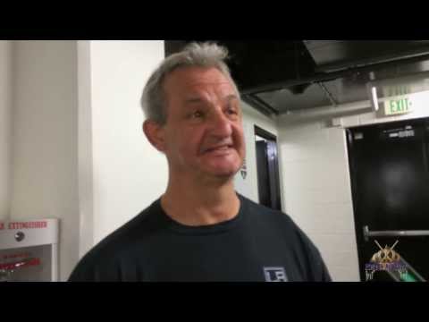 LA Kings Head Coach Darryl Sutter - Game Day Skate Interview, November 30, 2013
