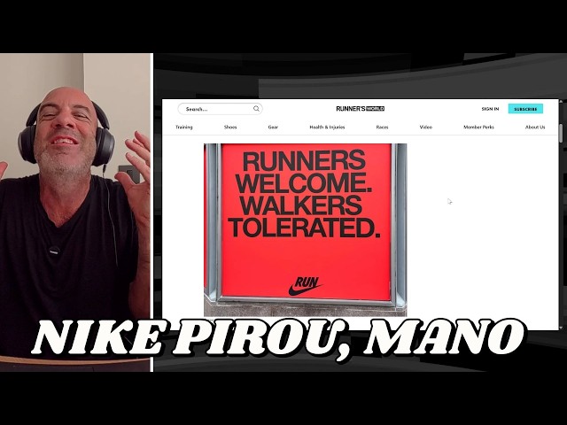 NIKE PROVOCOU em BOSTON mas voltou atrás