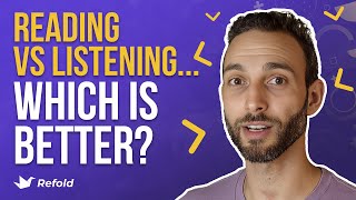 Is it better to focus on READING or LISTENING? - Ask Ethan
