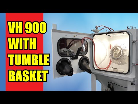 Introducing the VH 900 Tumbler Basket - Vapor Honing Technologies