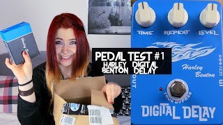 Video thumbnail for HARLEY BENTON DIGITAL DELAY - Pedal Test & Review [LATE] [TALKING TUESDAY] | Jassy J by JJ's One Girl Band