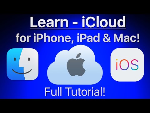 Learn iCloud for Mac, iPad & iPhone - Full Tutorial #Apple #icloud