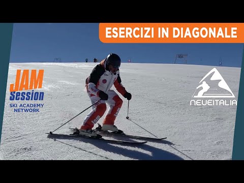 Esercizi in diagonale - INT.19 - Corso di sci Intermedio