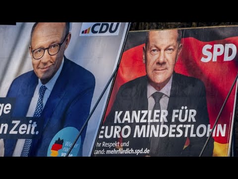 Video Thumbnail: Scholz und Merz auf dem Endspurt