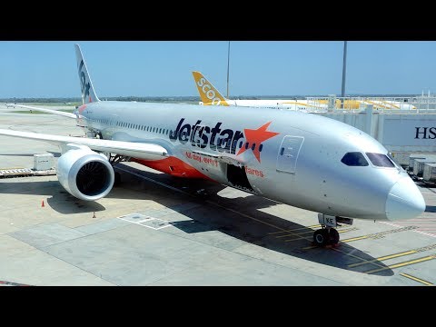 Jetstar Boeing 787 Dreamliner Economy Class Review - Melbourne to Sydney (JQ37) Video