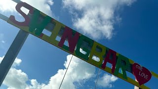SwingBar at Secret Beach in San Pedro, Belize