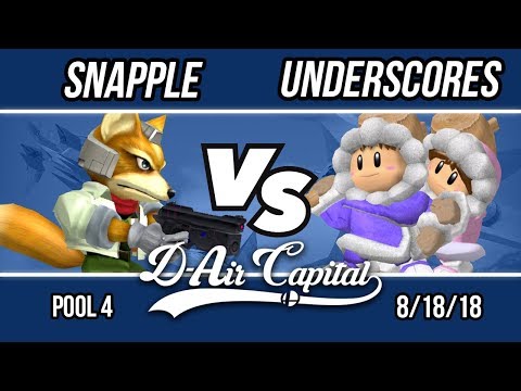 D-Air Capital 8 - Snapple (Fox) Vs. Underscores (ICs) - Pool 4
