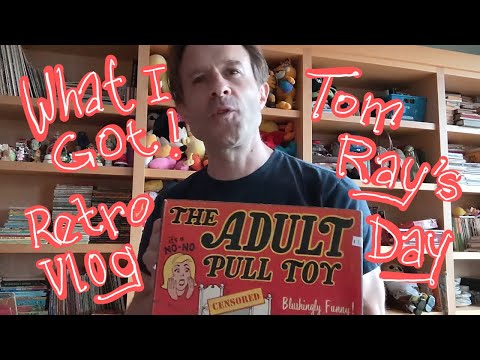 What I got! Retro vlog: looking for vintage toys and games - Tom Ray's Day 211019