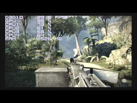 Quad K8 Opteron - HD3850 AGP: Battlefield: Bad Company 2