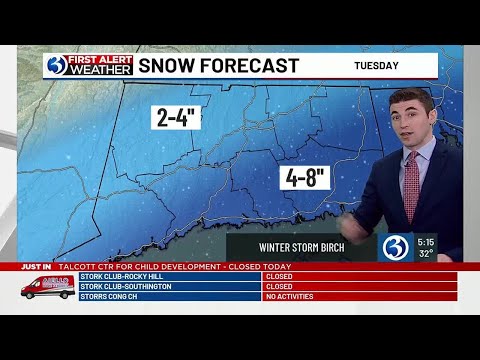 FORECAST: A First Alert Weather Day for Winter Storm Birch