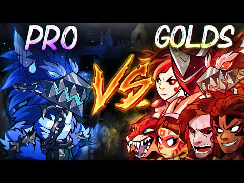 1 PRO vs 7 Golds | Brawlhalla Crew Battle