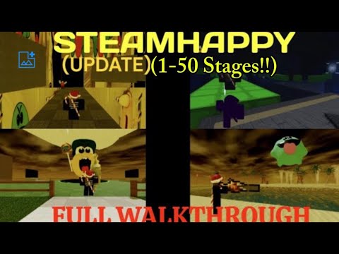 Steamhappy | Full Walkthrough| 320 Subs SPECIAL | Gameplay | 1-50 Stages