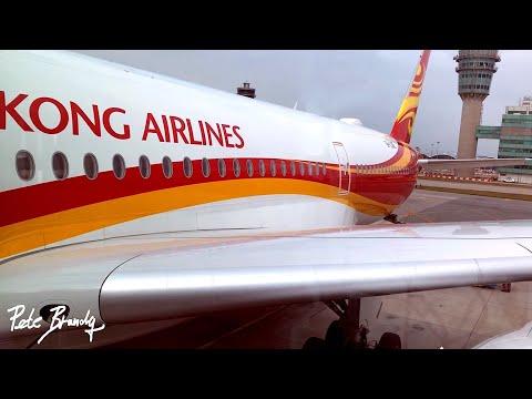 TRIP REPORT | Hong Kong Airlines | Airbus A350 | Taipei - Hong Kong | Economy