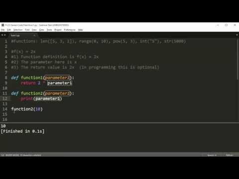 Python Programming Series Functions 2 Understanding Scope