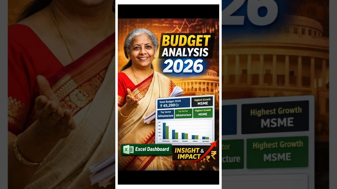 Excel Budget Analysis Video Thumbnail