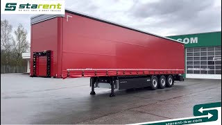 venta de Kögel Tautliner, Liftachse, Palettenkasten, SAF, MIETE MÖGLICH semirremolque con lona corredera imagen 4 Kögel Tautliner, Liftachse, Palettenkasten, SAF, MIETE MÖGLICH semirremolque con lona corredera nuevo imagen 4