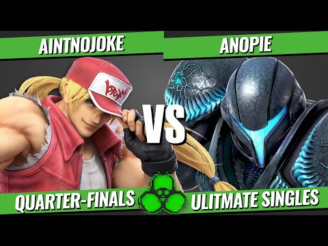 Midwest Locals SSBU Tournament Winners Quarter-Finals - (Aintnojoke) Terry vs Dark Samus (Anopie)