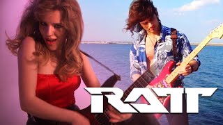 RATT - Loving You Is A Dirty Job (Full guitar cover) | Darya &amp; Red Raptor