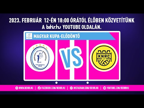 Női röplabda Magyar Kupa-elődöntő első mérkőzés: Swietelsky-Békéscsaba – Kaposvári NRC