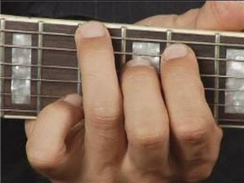 Play B Dim Chord on the Bottom Guitar Strings: 1st Inversion : Guitar Chord Dictionary 4