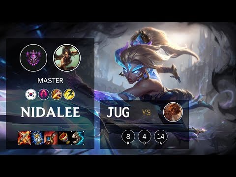 Nidalee Jungle vs Taliyah - KR Master Patch 10.4