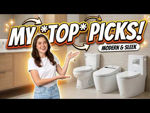 6 Best One Piece Toilets 2026! Save Water & Space