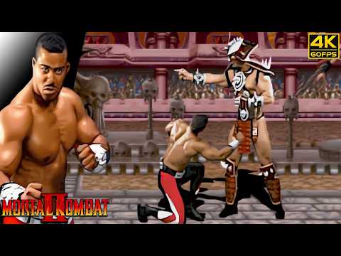 Mortal Kombat II - Jax (Arcade / 1993) 4K 60FPS