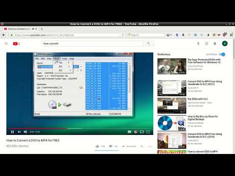How to Convert a DVD to MP4 for FREE Part 1