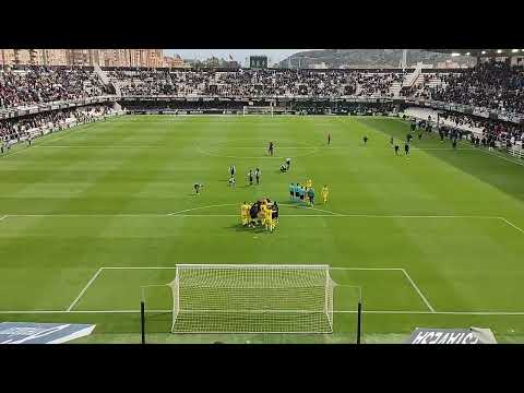 Cartagena 1-2 Oviedo: Final,  sonora pitada para el trío arbitral