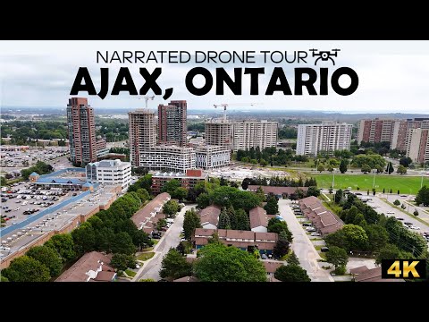 🌊 Ajax, Ontario 🛩️ 4K Drone