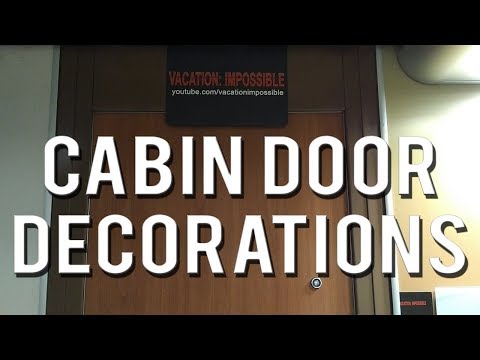 Stateroom Door Decorations - Vacation Impossible...