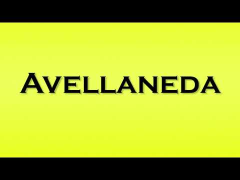 Pronunciation of Avellaneda
