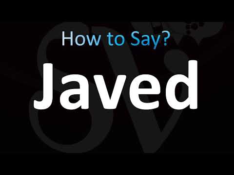 How to Pronounce Javed (CORRECTLY!)