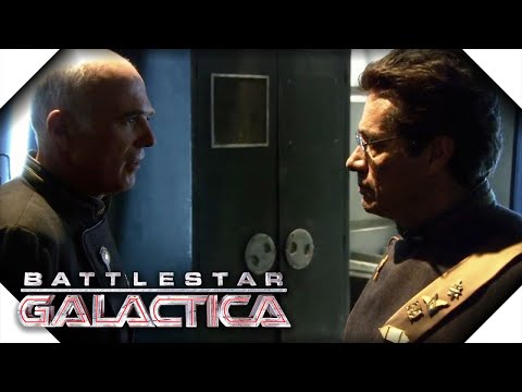 Battlestar Galactica | Saul Tigh Has a Hunch