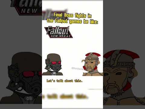 Final boss fights in the Fallout games be like: Frank Horrigan #fallout #memes #shorts