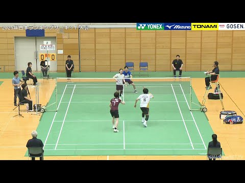 古賀 輝／今井 優歩（ジェイテクトStingers／ほねごり相模原）vs 渡辺 勇大／松友 美佐紀（J POWER／東京都バドミントン協会）XD準決勝【ランキングサーキット 2025】