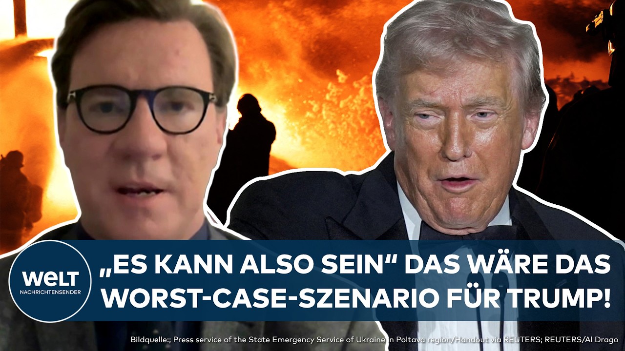 UKRAINE-KRIEG: "Es kann also sein" Das wäre das Worst-Case-Szenario für Donald Trumps großen Plan