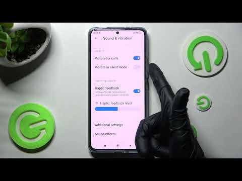 How to Enter the Vibration Settings on the XIAOMI 12T - Haptic Feedback Options