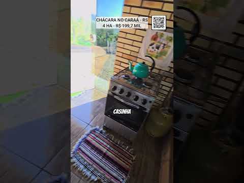 [865] CHÁCARA NO CARAÁ 4 HA, ESCRITURA, QUIOSQUE, AÇUDE C/ MTO PEIXE, POMAR, CASA SÓ R$ 199,7 MIL