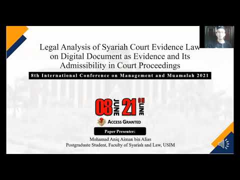 Legal Analysis of Syariah Court Evidence Law on Digital Document as Evidence and Its Admissibility