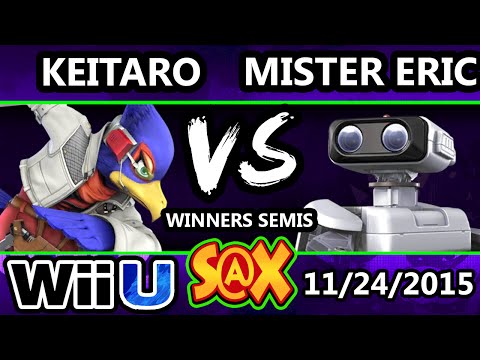 S@X 125 - LoF | Keitaro (Falco) Vs. Mister Eric (ROB) SSB4 Winners Semis - Smash Wii  U - Smash 4