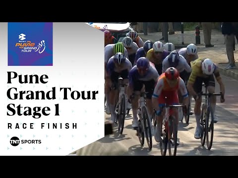 A NEW STAGE RACE 🇮🇳 | Pune Grand Tour Stage 1 Final KM's | TNT Sports Cycling
