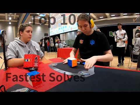 Top 10 Fastest 3x3 Rubik’s Cube Solves (By Person)