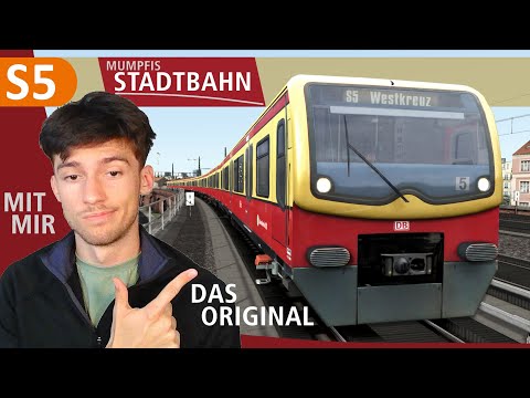 Train Simulator - S-Bahn Berlin - S5 nach Westkreuz - Mumpfis Stadtbahn - BR481 - kommentiert