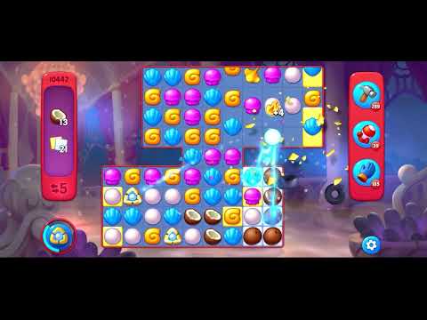 Fishdom Hard level 10442 no boosters フィッシュダム ハード