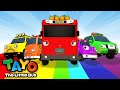 Five Brave Rescue Teams Colorful Rescue Team Song Tayo Color Songs Tayo The Little Bus